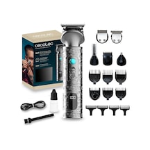 Cecotec Profesyonel Düzeltici Çok İşlevli Precisioncare Samurai Profiling 6'sı 1 Arada. Burun Ve Vücut İçin, 150 Dakikalık Özerklik, 3-15 Mm Taraklar, Hassas Düzeltme, Saklama Tabanı, Ekran Diğer