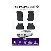 Audi A5 2008-2016 Araca Özel Havuzlu "karbon" Paspas Takımı