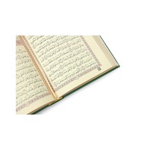 Termo Deri Ciltli Kuranı Kerim Medine Hatlı Hafız Boy Yeşil
