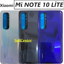 Xiaomi Mi Note 10 Lite Arka Kapak Pil Batarya Kapağı (Cam)