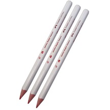 Jumbo Kırmızı Kalem 3 Adet Kırmızı Başlık Kalemi Üçgen Kırmızı Renk Kurşun Kalem İlk Kalemim