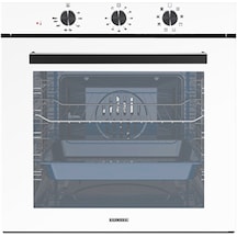 Luxell A68-SF3 88 Lt Süper Kristal Ankastre Beyaz Fırın New Serie