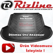 Megane 4 3D Bagaj Havuzu Siyah Çift Kulak Sedan 2016-2020 Rizline N11.33