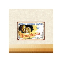 Fangtasia Tasarımlı 20-30 Cm Retro Ahşap Tablo Tkfx5726 Çok Renkli - 743301276 Çok Renkli