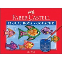Faber-Castell Guaj Boya 12  Renk