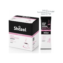 Shazel Sütlü Türk Kahvesi Şekerli X 6 Adet