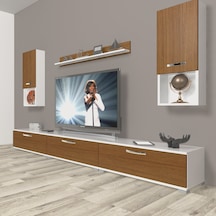 Decoraktiv Eko 270da Slm Tv Ünitesi Tv Sehpası Beyaz - Siyah