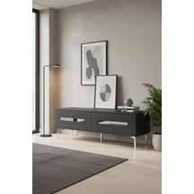 Tsa1220as Rany Tv Sehpası Antrasit-silver 120cm Antrasit - Gümüş