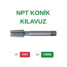 Gwg Npt 3/8 Konik Kılavuz