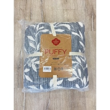 Cotton Box Müslin Gri 6 Kat Yatak Örtüsü Jakarlı 240x220cm Çok renkli