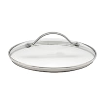 Greenpan 24 Cm Cam Kapak Temperli Cam Paslanmaz Çelik Kulp 220 C Fırın Dayanımı Diğer