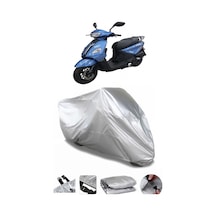Kral Motor Kr-44 Pion 50 Gri Su Geçirmez Motosiklet Brandası Premium