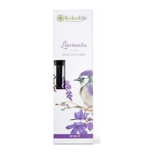 Lavanta Kokulu Reed Diffuser Oda Kokusu 50 Ml, Uzun Süre Kalıcı Ortam Kokulandırıcı, Çubuklu Oda Parfümü, Ev Ofis Banyo Dekoratif Koku Çözümü Diğer