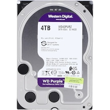 Wd Purple, Wd43purz, 3.5&quot , 4tb, 256mb, 5400 Rpm, 7/24 Güvenlik, Hdd Türkiye Distribütörü Garantili