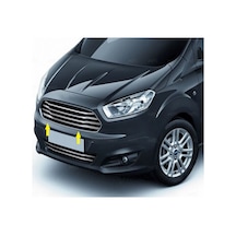 Ford Courier Krom Ön Panjur 4 Parça 2014-2018 Paslanmaz Ç. Geniş