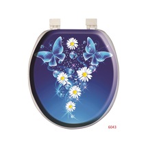 Softy Classic Desenli Yumuşak Klozet Kapağı Beyaz 8691580104251