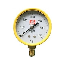 Manometre 63Mm 0-40 Bar Yüksek Basınç