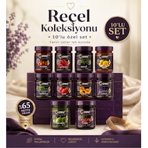 Reçel Koleksiyonu 10 Adet %65 Meyveli