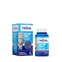 Nova Premium Calcium 75 Tablet Kedi Vitamini