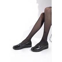 Modabuymus Luna Siyah Hakiki Deri Anatomik Ayakkabı