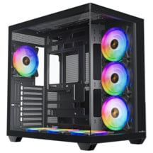 James Donkey Stark S801 7xargb Temperli Cam 650w 80+ Bronze Atx Siyah Gaming Oyuncu Kasa