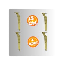 15 Cm Metal Tabanca Ayak Koltuk Ayağı Mobilya Ayağı Ünite Ayağı Konsol Ayağı Puf Berjer Ayağı 4 Ad Gold 15 Cm Metal Tabanca Ayak Koltuk Ayağı Mobilya Ayağı Ünite Ayağı Konsol Ayağı Puf Berjer Ayağı 4 Ad Gold