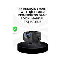 Wifi6 Bluetooth 5.4 Destekli Led Projektör - Hcs350pro