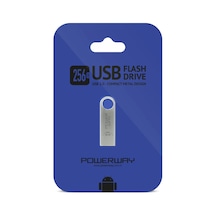 Powerway 256 Gb Metal Usb 2.0 Flash Bellek