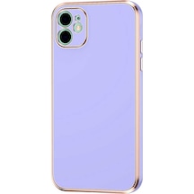 More Tr Apple Uyumlu iPhone 12 Uyumlu Mtr Bark Kılıf-mor