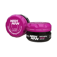 Nishman M5 Fiber Past Şekillendirici Mat Wax 100 ML