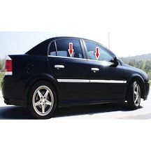 Opel Vectra C 2002-2008 Cam Çıtası Kromu 4 Prç. P.çelik