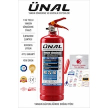 1 Kg Tozlu Yangın Söndürücü + İlk Yardım Çantası Ruhsata Uygun Araç İçin Ev İçin