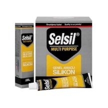Mey İthalat Selsil Genel Amaçlı Tüp Silikon 50 Ml Beyaz