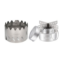 Lıxada Ultra Hafif Alüminyum Alkol Ocağı: Çapraz Ayaklı, Yangın Önleyici Kapağı Ve Rüzgar Engelleyici İle Kamp Ve Doğa Aktivitesi İçin Gümüş Gümüş