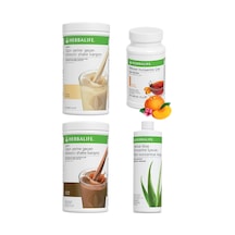 Herbalife Shake Vanilyalı,çikolatalı 1 Adet Aloe Vera 1 Adet Ve Şeftali Çay 50 Gr 1 Adet