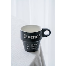 Acar Ruby Porselen Espresso Bardağı Siyah - 205 Ml Siyah