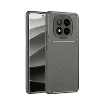 Redmi Note 14 Pro Plus Kılıf Auto Focus Karbon Kapak - Gri Bzsxx00 1