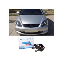Honda Civic Hb Led Xenon Uzun Far Ampulü Hb3 Ultimate 9500 Lumens Yeni Seri Beyaz 2004-2006