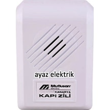 Mutlusan Tek Sesli Kanarya Kapı Zili N11.380