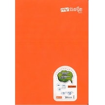 My Note Text Up Pp.Kapak Defter Dikişli A4 Kareli 40 Yaprak Turuncu