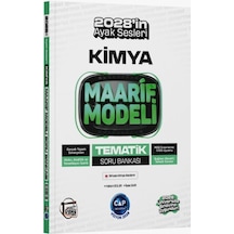 Çap Yayınları Üniversiteye Hazırlık Kimya Ders Platosu Maarif Modeli Tematik Soru Bankası
