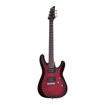 Schecter C-6 Plus Elektro Gitar (See-Thru Cherry Burst)