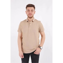 Cazador Erkek T-shirt Polo Yaka Pike 4613 Safari Bej