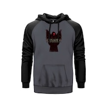 Ihsahn The Adversary Gri Renk Reglan Kol Sweatshirt Gri