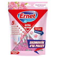 Ernet Ultra Hijyen Klozet Blok Çiçek Karnavalı 4x50 g