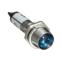 Ic-225 8mm Sinyal Lambası Metal 220v Mavi