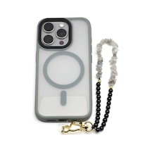 Oniks-labradorit Doğal Taş Telefon Askısı - Anh-0132