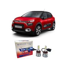 Citroen C3 Kısa Far Ampulü H7 Duo Yeni Seri Beyaz 2016-2020