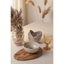 Keramika Taupe Kera Kase 14 Cm 4 Adet 594 Krem