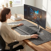 120x45 Cm Mouse Pad Masa Koruyucu Büyük Keçe Oyuncu Matı 3mm Koyu Gri Renk Farklı Ölçüler İçin Mağazamıza Bakınız. Büyük Boylarda L-xl-xxl Ölçülerde Lütfen Masa Ölçünüzü Kontrol Ederek Seçiniz.